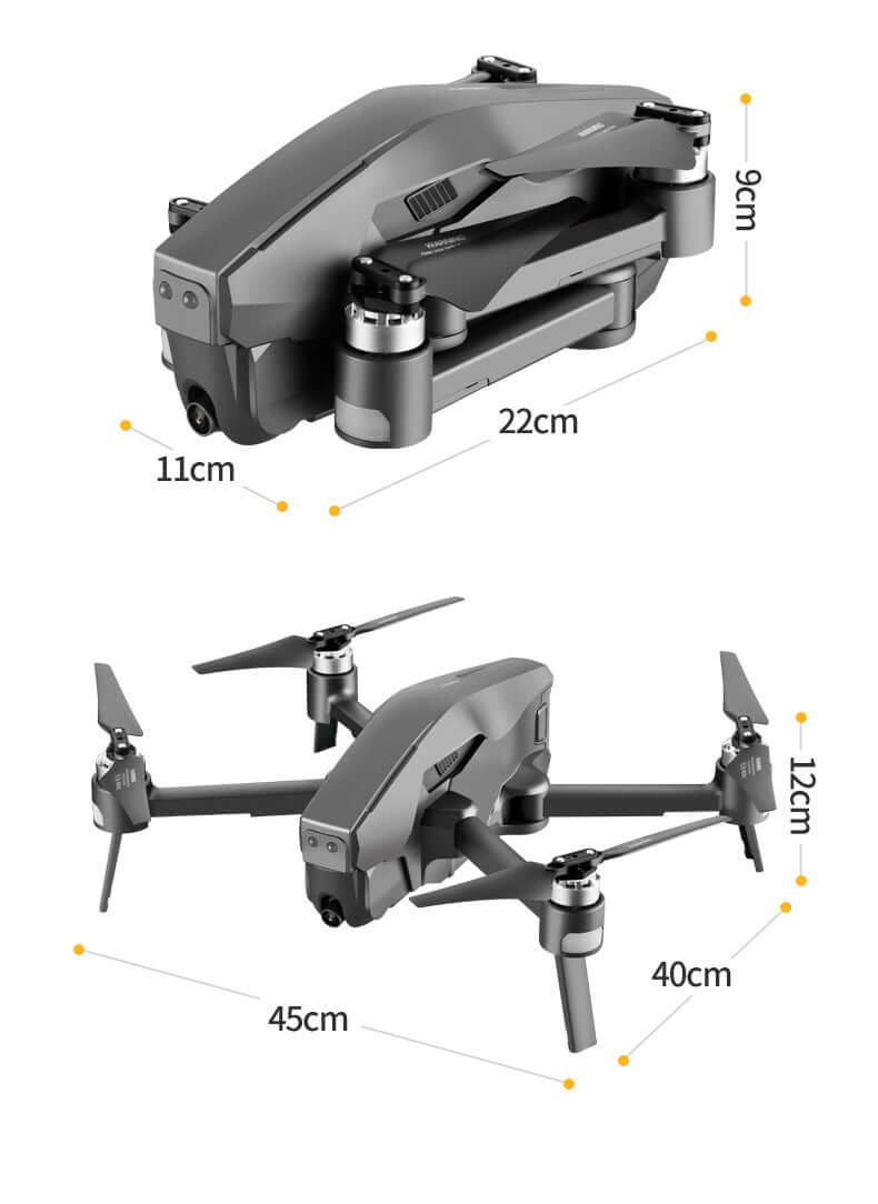 Professional GPS foldable drone FLIPSTYLEZLLC