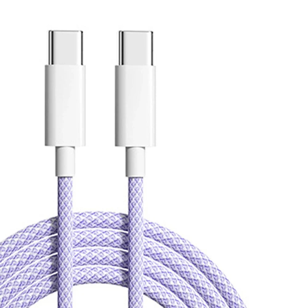 USB Typ-C auf Typ-C Kabel | 60W 6A Schnelllade- und Datenübertragungskabel